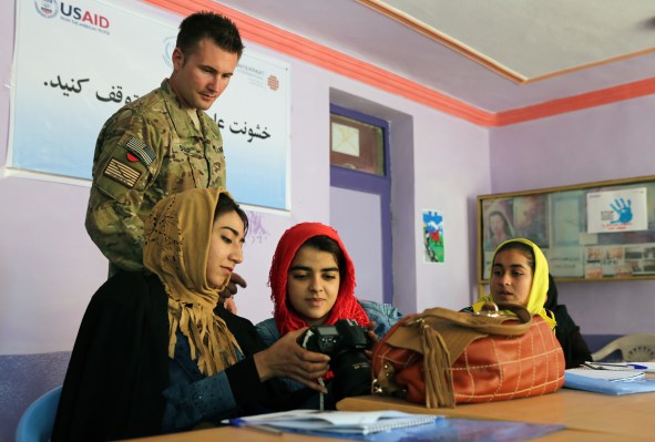 PRT Farah Conducts Photojournalism Training in Farah City