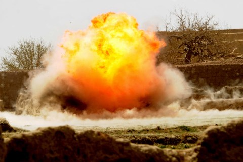 An improvised explosive device (IED) exp