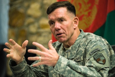 Lt. Gen. William B. Caldwell in Kabul, Afghanistan in February 2011. 