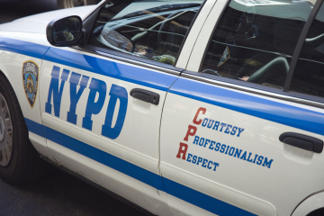 A New York City police car