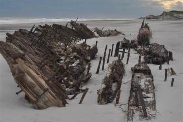 Fire Island Shipwreck