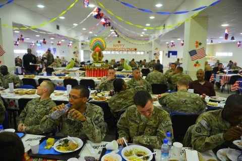 AFGHANISTAN-US-THANKSGIVING
