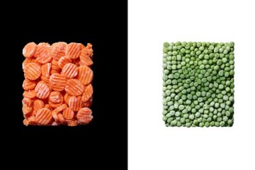 carrots and peas