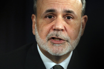 U.S. Chairman of the Federal Reserve Ben Bernanke 