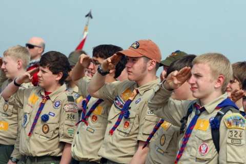 Image: Scouts Salute