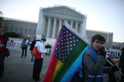 Divided: Same-Sex Marriage Demonstrations
