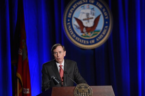 Former CIA Director David Petraeus Speaks At USC Dinner For Veterans And ROTC Students