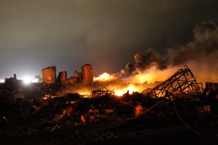 Texas Town Rocked by Fertilizer Plant Explosion