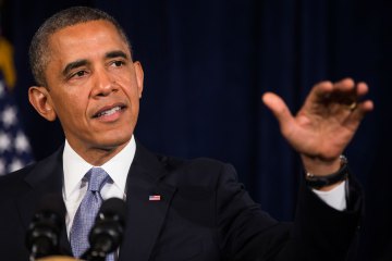 President Obama Makes Statement On Affordable Care Act In California