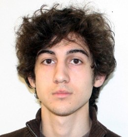 Boston Marathon Bombing suspect Dzhokhar Tsarnaev