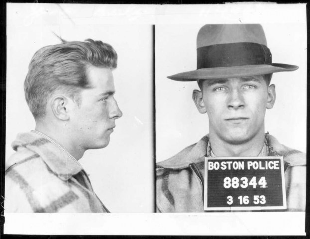 James "Whitey" Bulger in a 1953 mugshot.