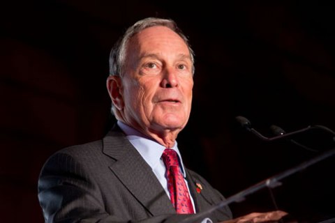 Mayor Michael Bloomberg speaks at the New York Palace's unveiling celebration in New York City, on Sept. 17, 2013.